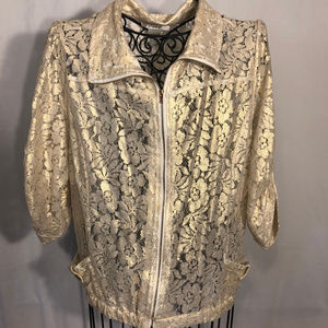 Pinky- Gold Jacket/Chaqueta color oro